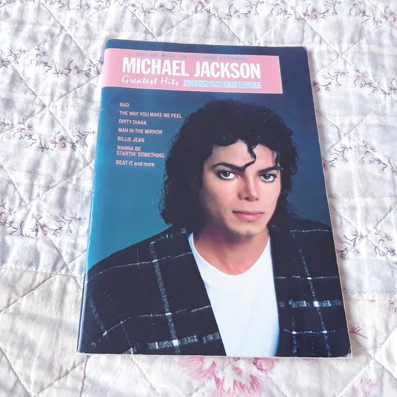 Michael Jackson Electronic Keyboard Music Book - Picture 1 of 4